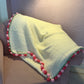 Rose Bouquet Blanket (Shaded Pink)