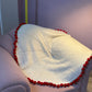 Rose bouquet blanket