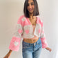 Heart PatchWork Cardigan