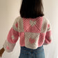 Heart PatchWork Cardigan