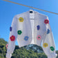 Rainbow Daisy Cardigan