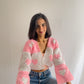 Heart PatchWork Cardigan