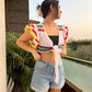Gladiolus Crop Top