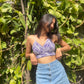 Cotton Thread Crop Top