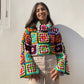 Granny Square Over sized PullOver